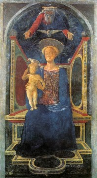 La Virgen y el Niño1 Renacimiento Domenico Veneziano Pinturas al óleo